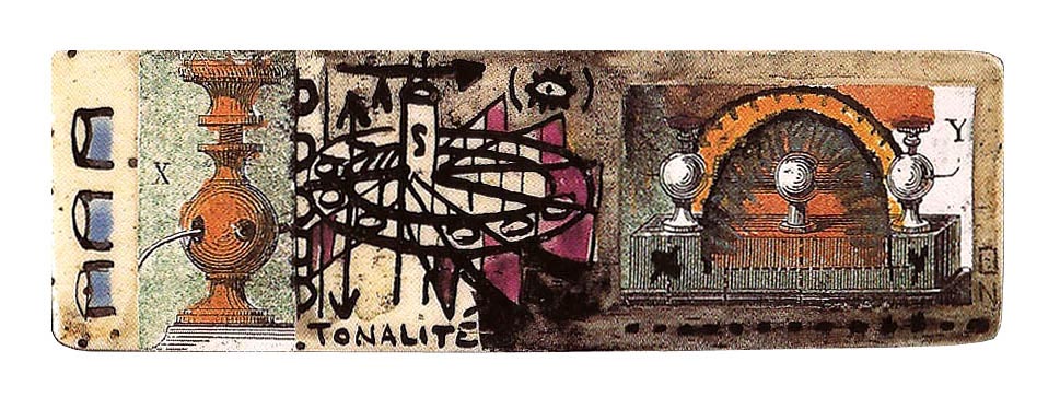 Roue chromatique, 20 x 60 mm, Piano key, Oslo catalog